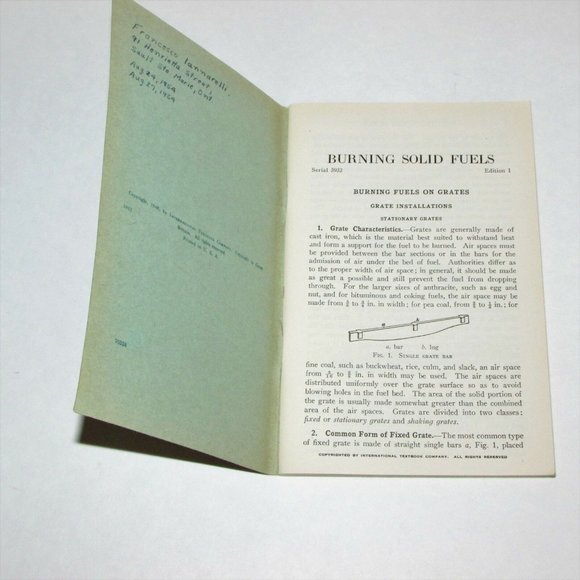 2 Vintage ICS Home Study Booklets PULVERIZED-COAL & BURNING SOLID FUELS 1950 - Picture 6 of 8